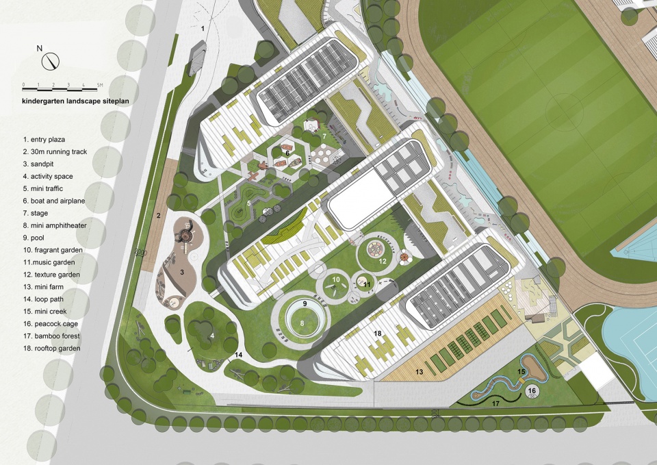 tianyou experimental primary school and kindergarten suzhou china by bau