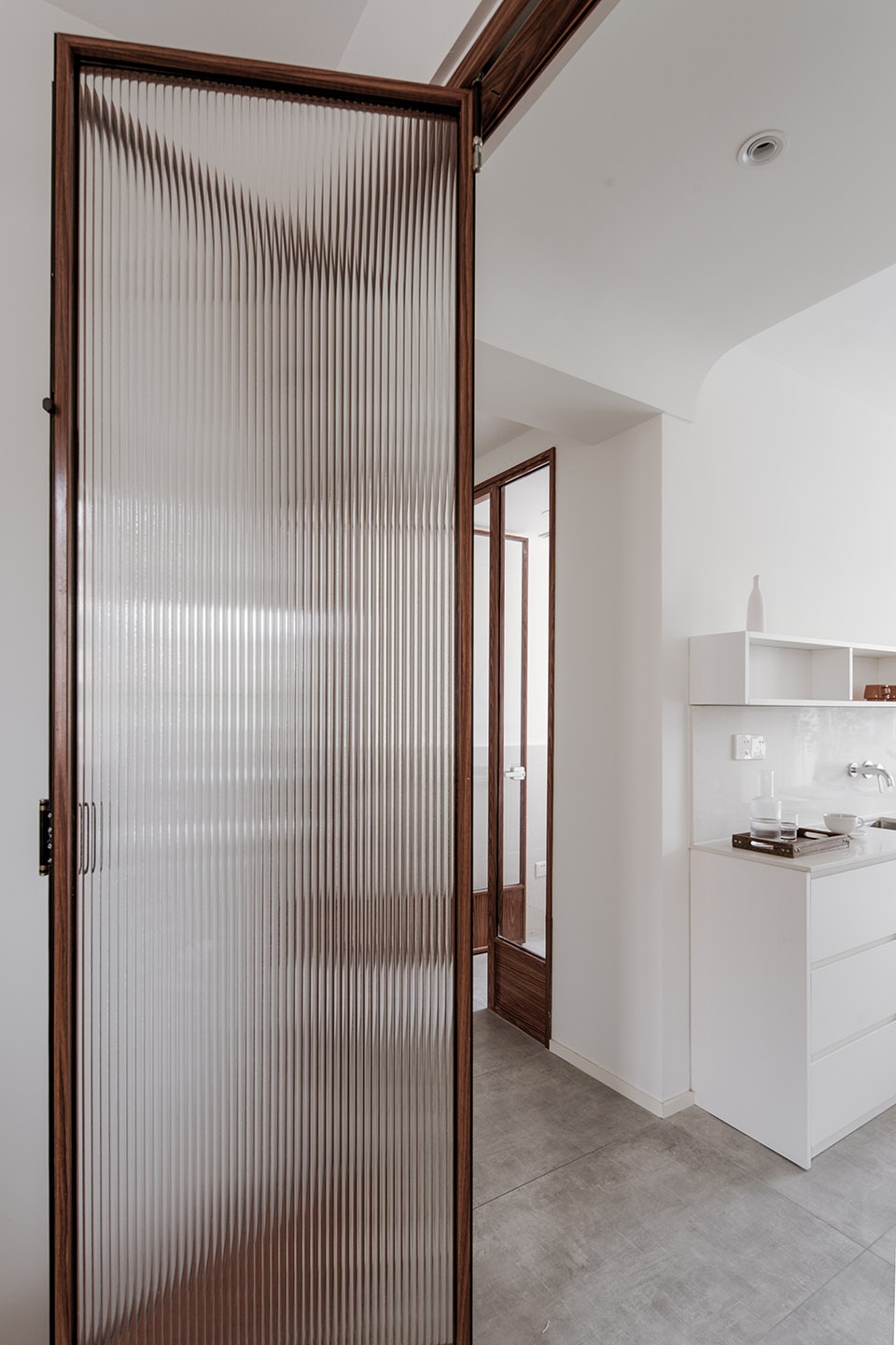 The Wedging of Stainless Steel 65 apartment interior design by QISI DESIGN