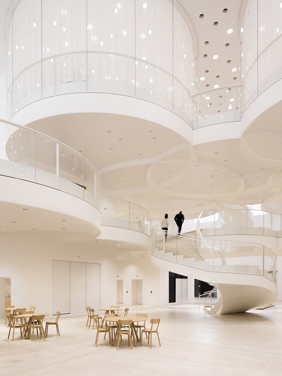 THE NEW STATE OF THE ART RESEARCH BUILDING BIOZENTRUM OF THE UNIVERSITY OF BASEL by ILG SANTER ARCHITEKTEN