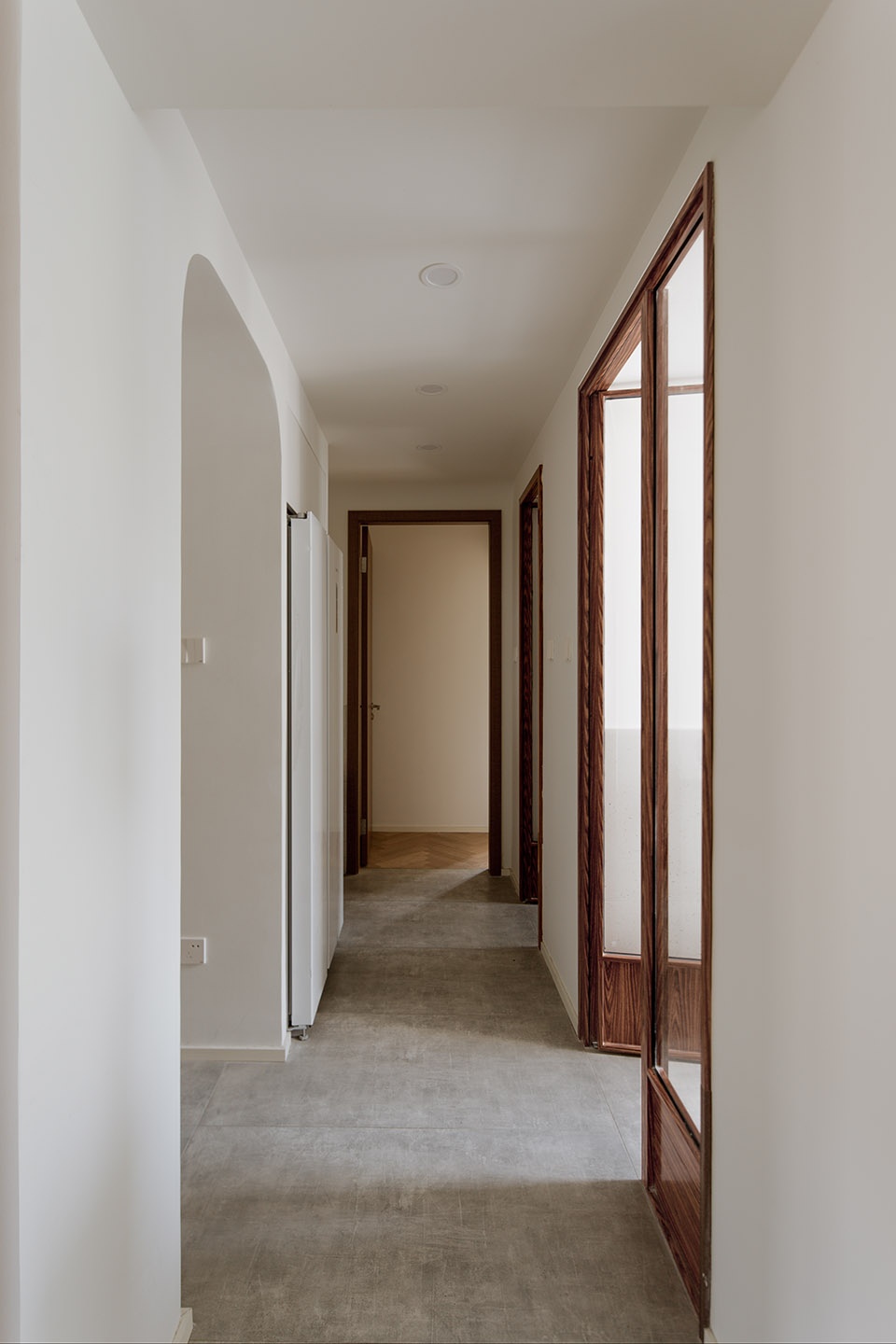 The Wedging of Stainless Steel 65 apartment interior design by QISI DESIGN