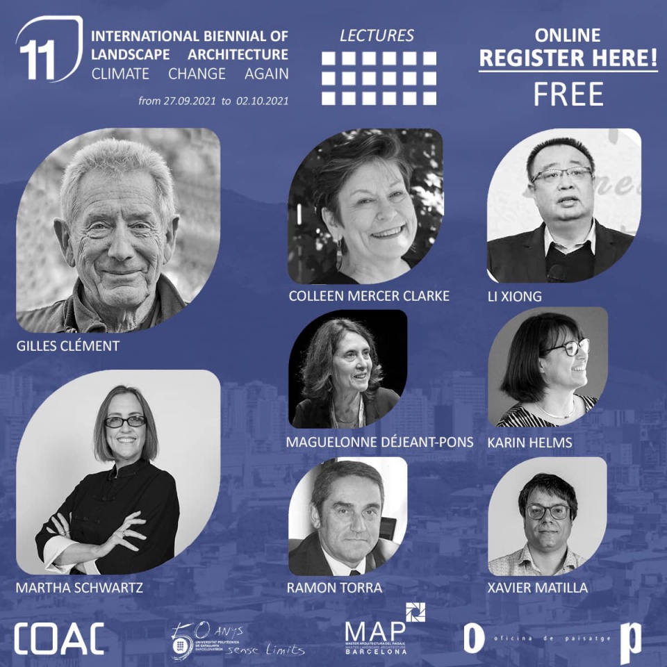 the 11th international biennial of landscape architecture of barcelona will be held online