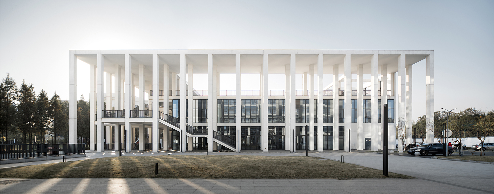 student canteen of hangzhou vocational technical college china by uad