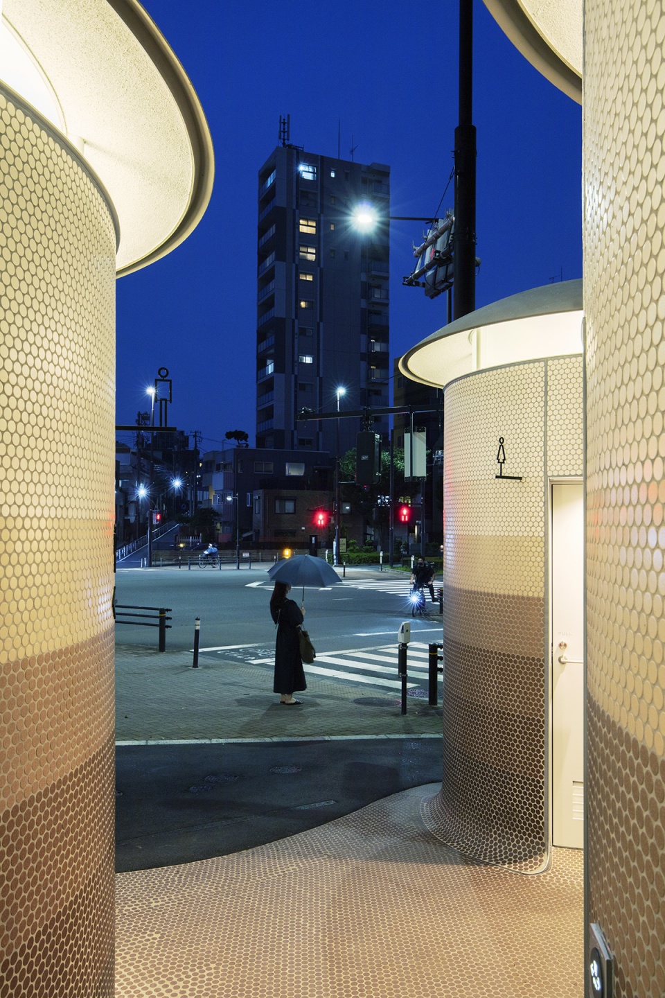 yoyogi hachiman public toilet by toyo ito associates architects