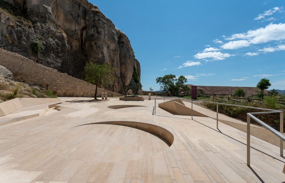 Consolidation and restoration in the area of Sant Francesc and La Pardala in Morella Castle Spain by Carquero Arquitectura