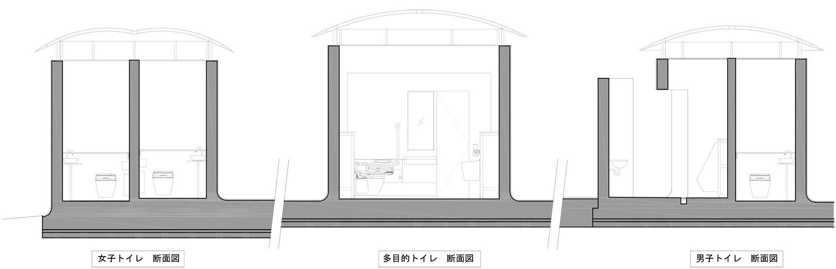 yoyogi hachiman public toilet by toyo ito associates architects