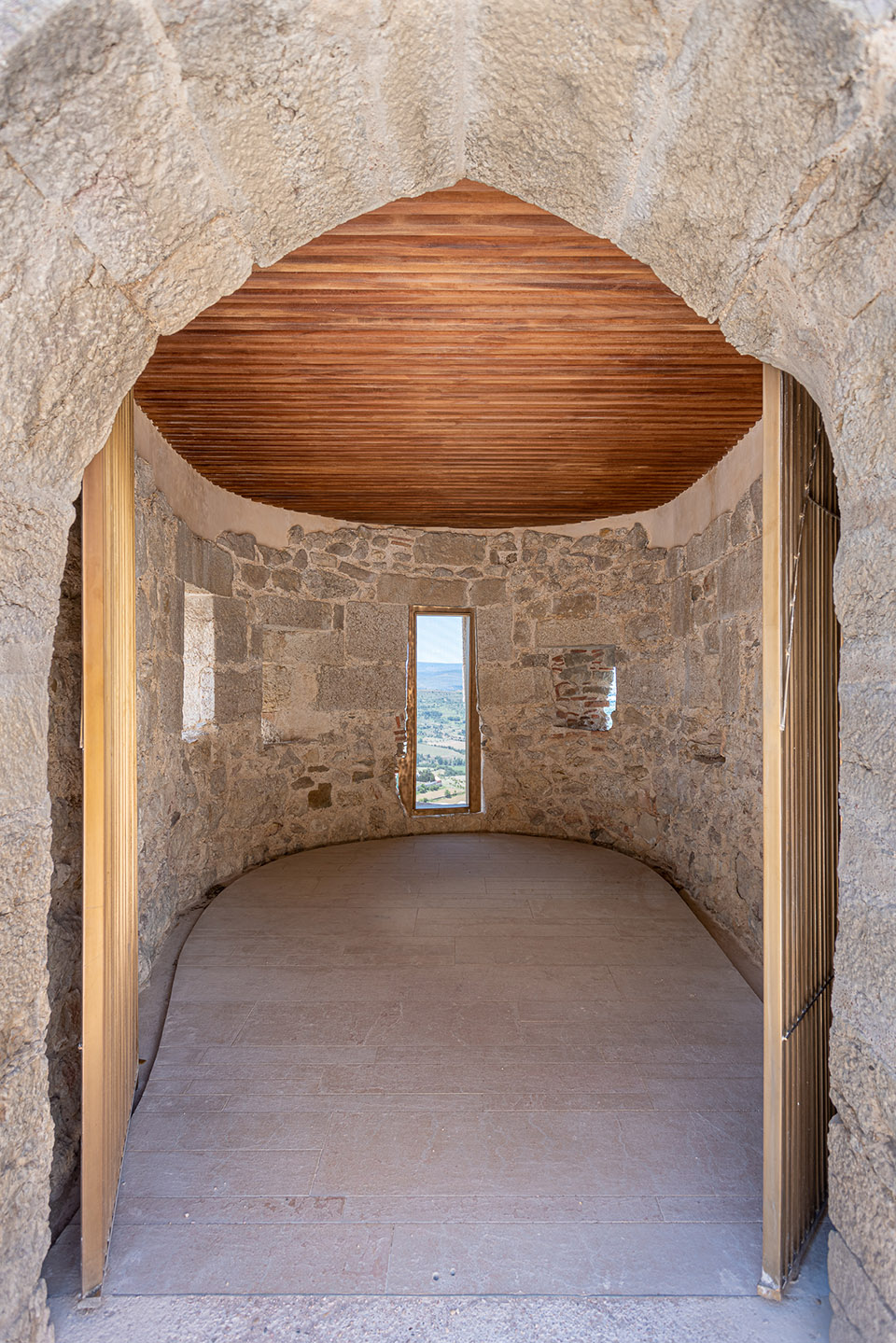 Consolidation and restoration in the area of Sant Francesc and La Pardala in Morella Castle Spain by Carquero Arquitectura