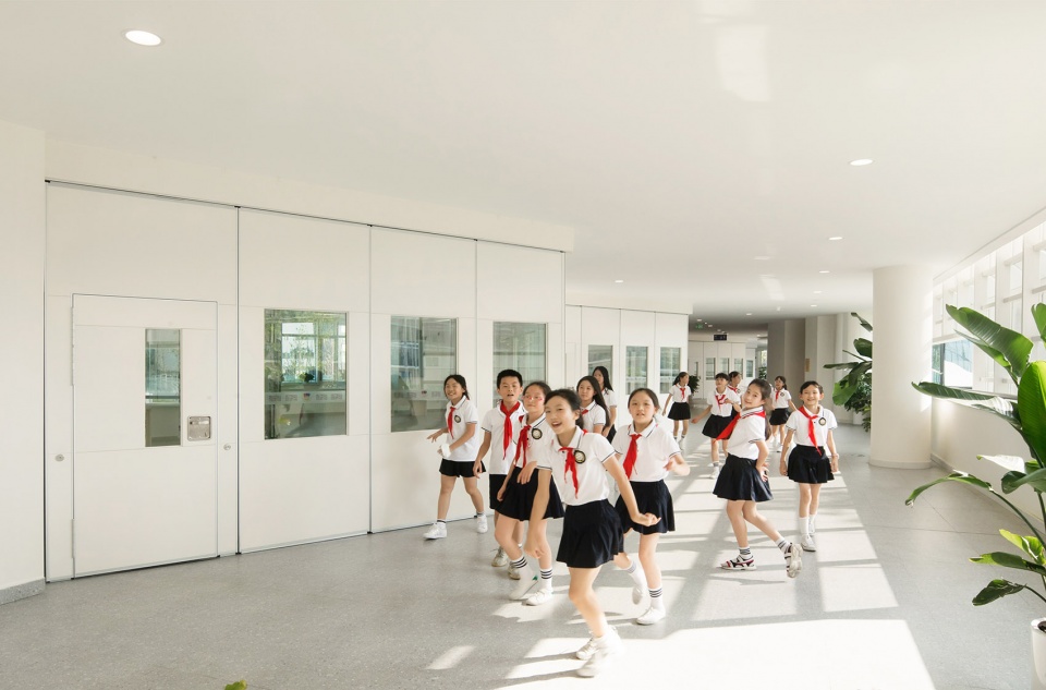 chengdu montpellier primary school extension design china by cswadi