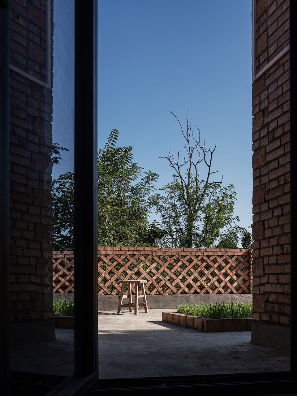red brick dwellings in ezi village china by general institute of design and research of xian university of architecture science and techn...
