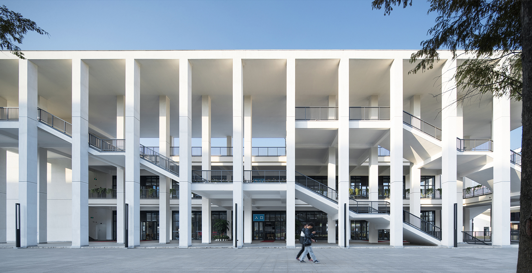 student canteen of hangzhou vocational technical college china by uad