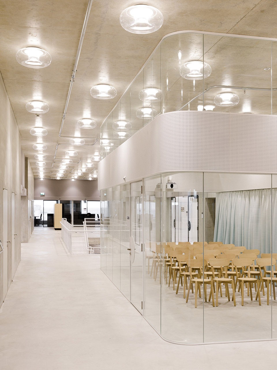 THE NEW STATE OF THE ART RESEARCH BUILDING BIOZENTRUM OF THE UNIVERSITY OF BASEL by ILG SANTER ARCHITEKTEN