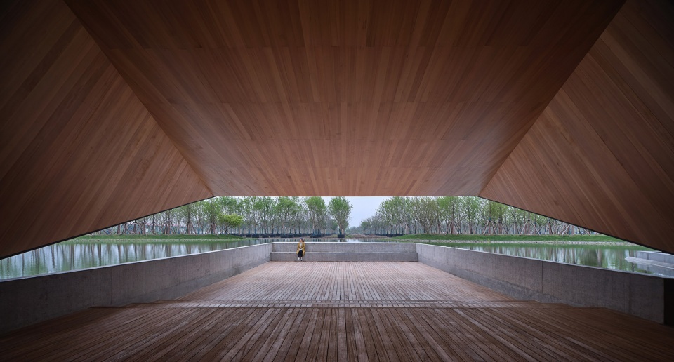 dongfeng parlor water exhibition center china by tjad original design studio
