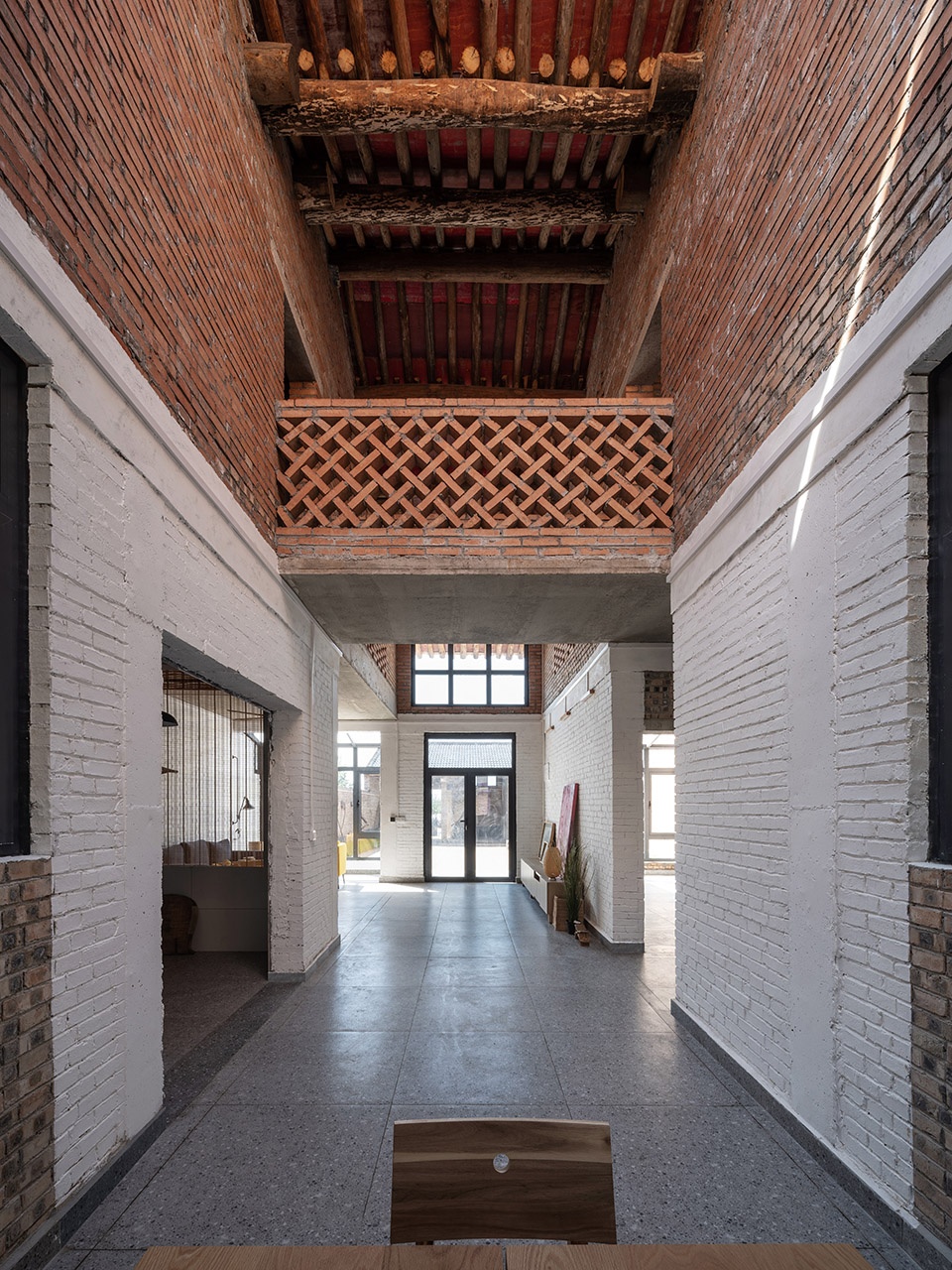 red brick dwellings in ezi village china by general institute of design and research of xian university of architecture science and techn...