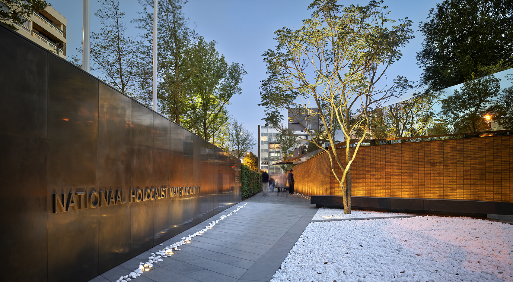 national holocaust names memorial by studio libeskind