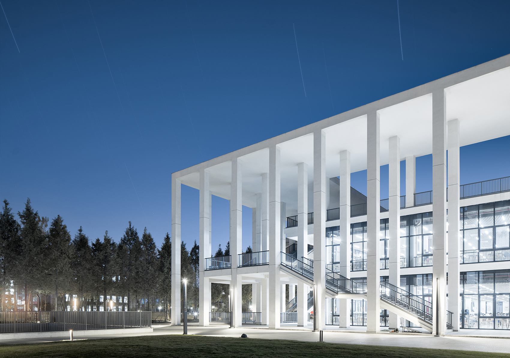 student canteen of hangzhou vocational technical college china by uad