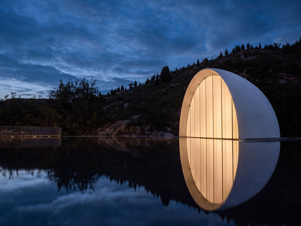 taians ceremony hall the hometown moon china by syn architects