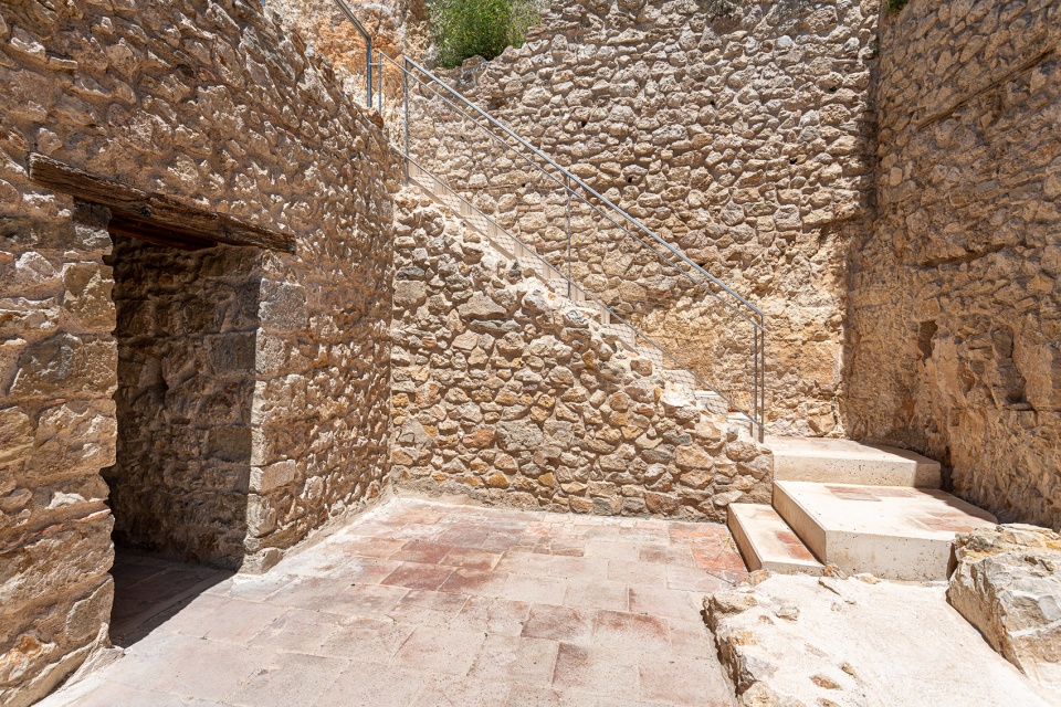 Consolidation and restoration in the area of Sant Francesc and La Pardala in Morella Castle Spain by Carquero Arquitectura