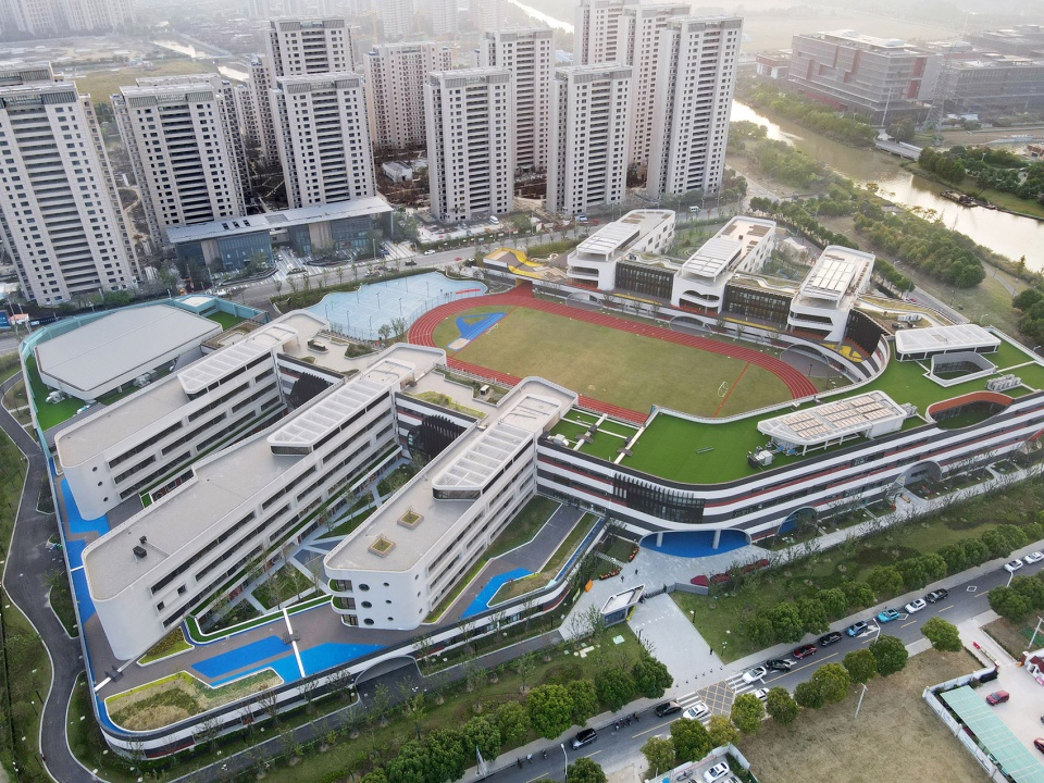 tianyou experimental primary school and kindergarten suzhou china by bau