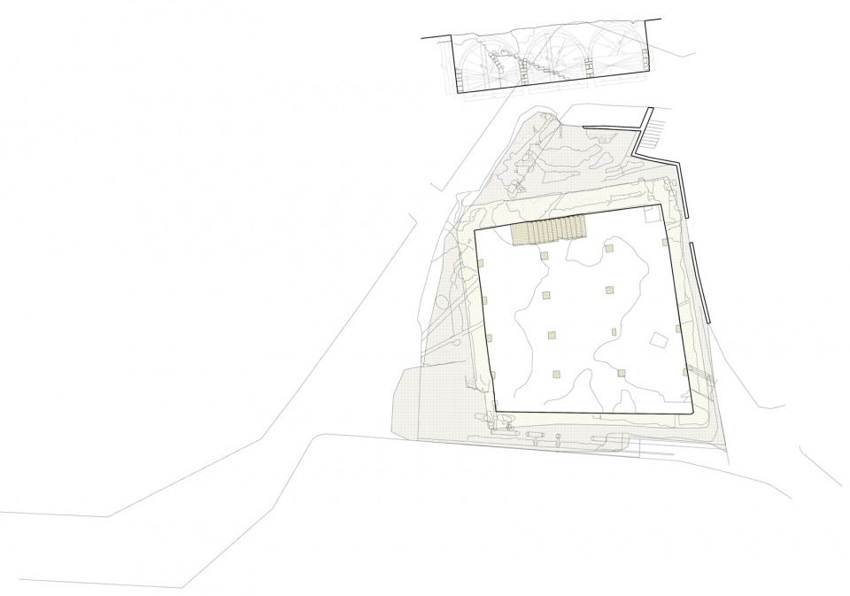 SYNAGOGUE SQUARE by el fabricante de espheras Grupo Aranea Cel Ras Arquitectura
