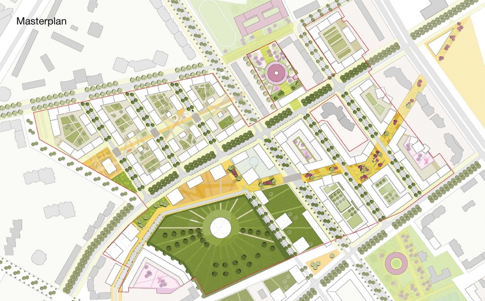 pedestrian canyon shishimskaya gorka by sp architektura krajobrazu brusnika design