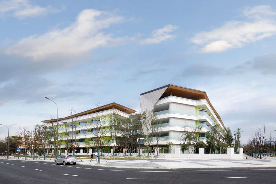 chengdu montpellier primary school extension design china by cswadi