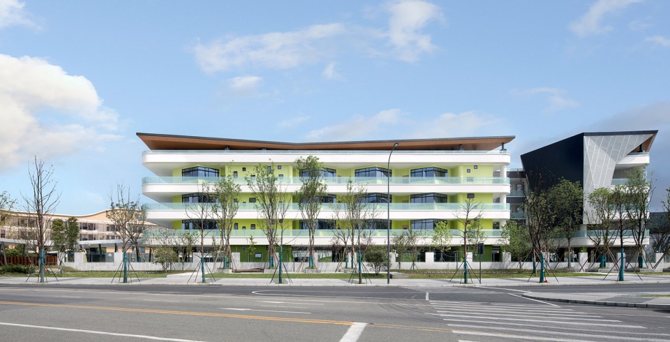 chengdu montpellier primary school extension design china by cswadi