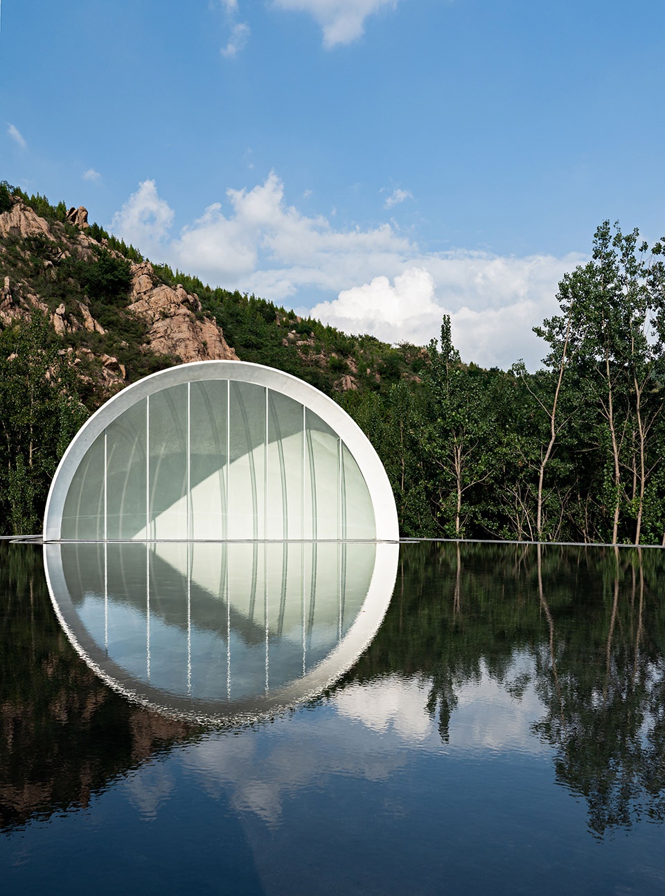 taians ceremony hall the hometown moon china by syn architects