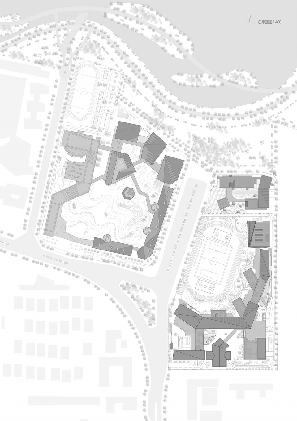 chengdu montpellier primary school extension design china by cswadi