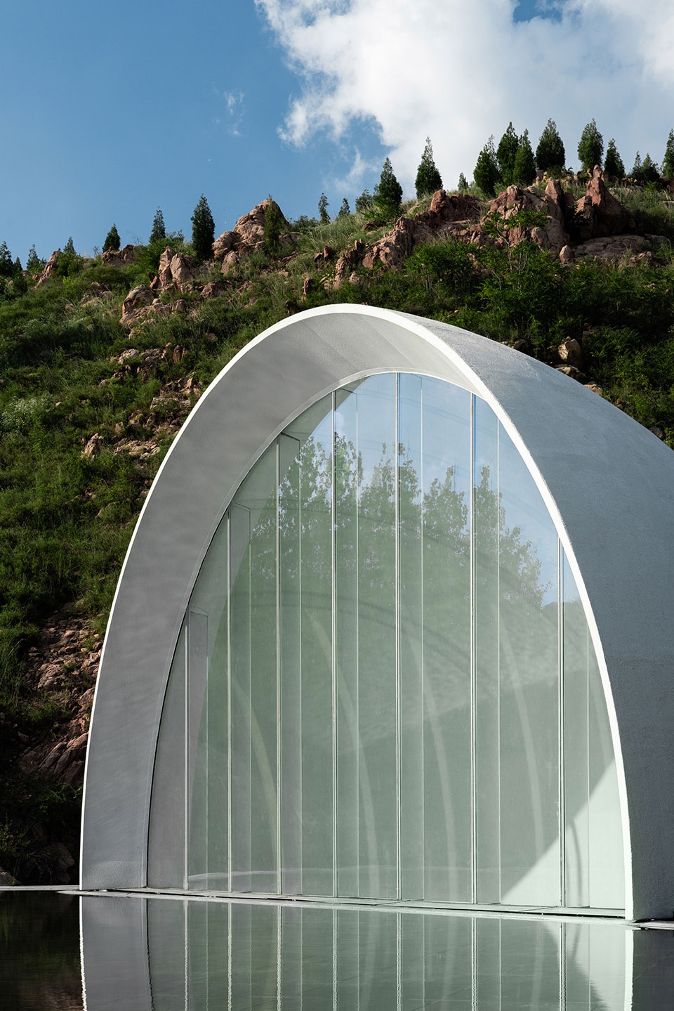 taians ceremony hall the hometown moon china by syn architects