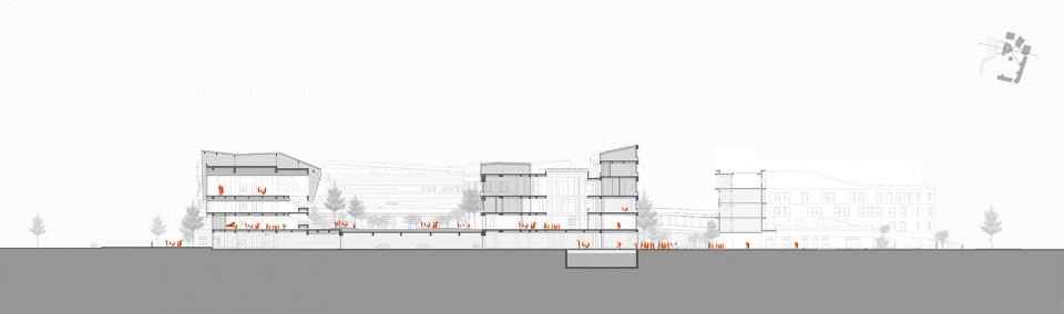 chengdu montpellier primary school extension design china by cswadi