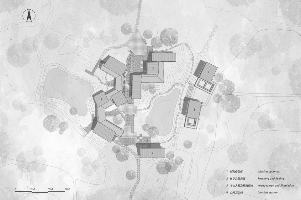PanLong City National Heritage Park interactive experience areas jgjz jihe