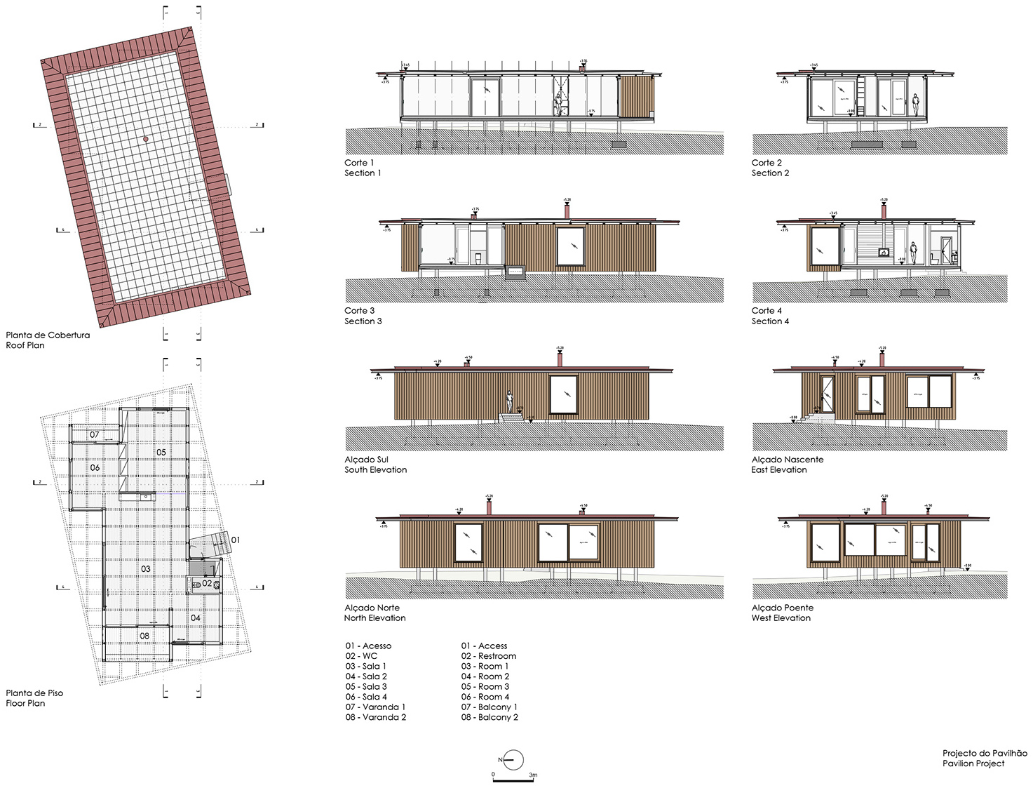 barrocas homestead main house expansion and pavilion by carlos castanheira