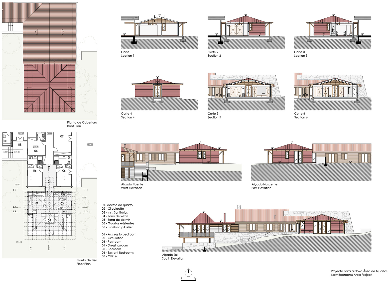 barrocas homestead main house expansion and pavilion by carlos castanheira