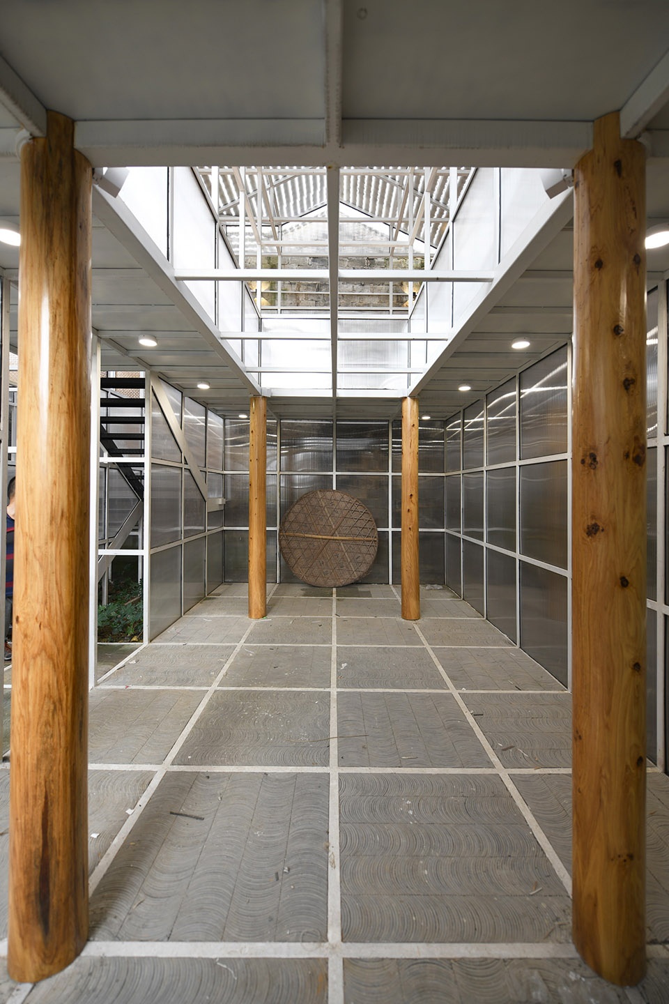 Time Art Gallery Grain basking Pavilion Rural Culture D R C