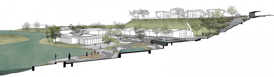 tianfu gourmet island of luxelakes eco city phase i china by yudao landscape design