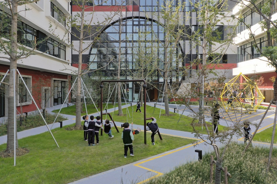 tianyou experimental primary school and kindergarten suzhou china by bau