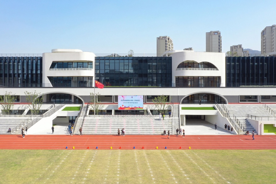 tianyou experimental primary school and kindergarten suzhou china by bau