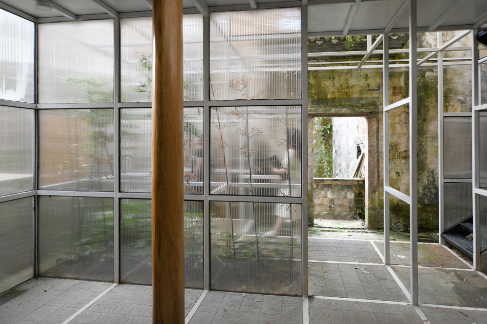 Time Art Gallery Grain basking Pavilion Rural Culture D R C