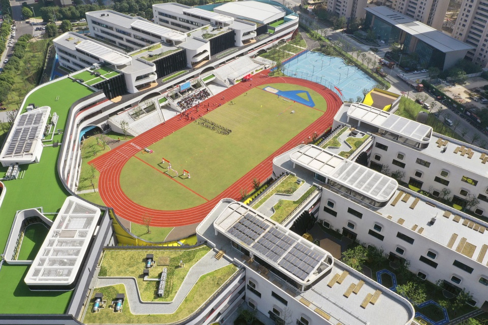 tianyou experimental primary school and kindergarten suzhou china by bau