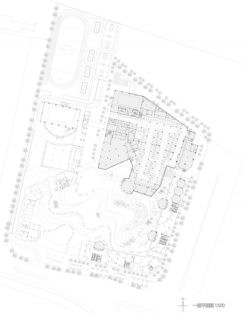 chengdu montpellier primary school extension design china by cswadi