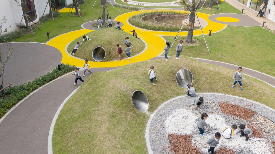 tianyou experimental primary school and kindergarten suzhou china by bau