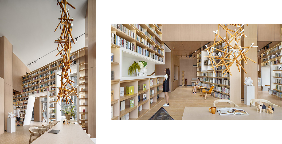 jun yu apartment lobby design by mod