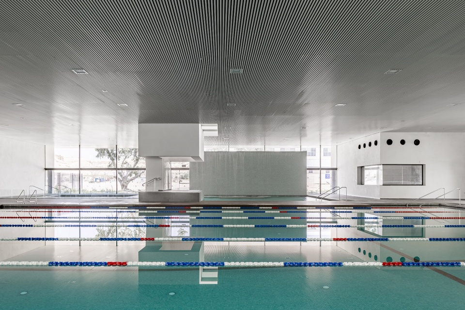 Arava Aquatic Sport Center Zait Lev Architects
