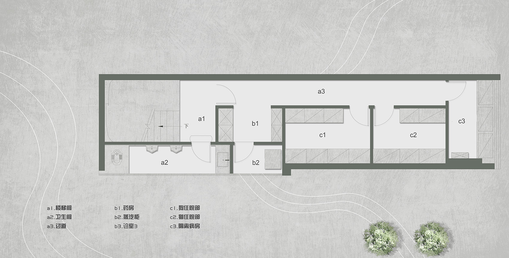 springfield pet hospital china by shejin space design office
