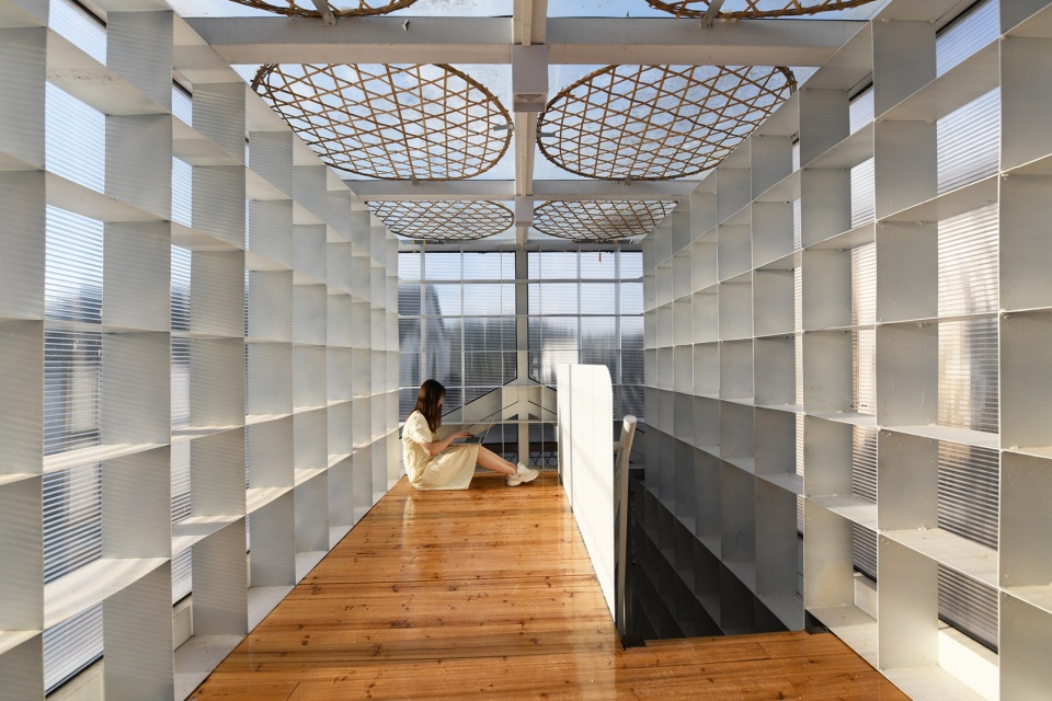 Time Art Gallery Grain basking Pavilion Rural Culture D R C