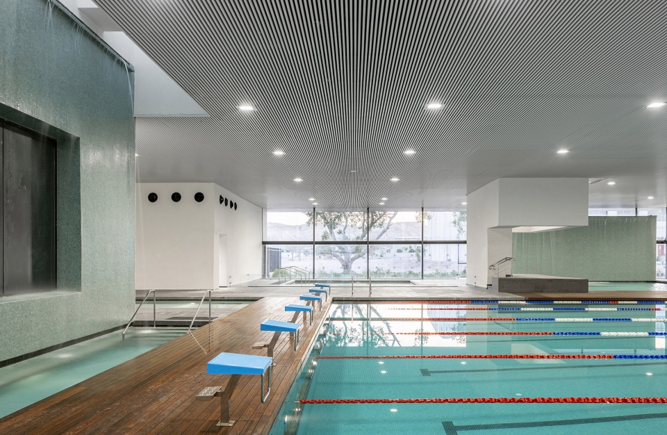 Arava Aquatic Sport Center Zait Lev Architects