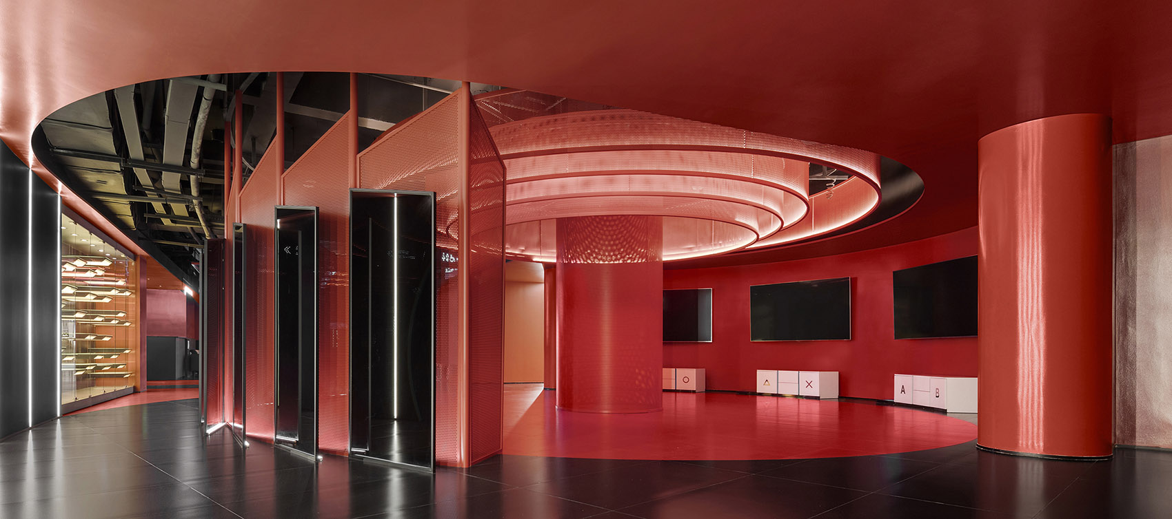 multi format design of sunac community commerce china by nonezone design