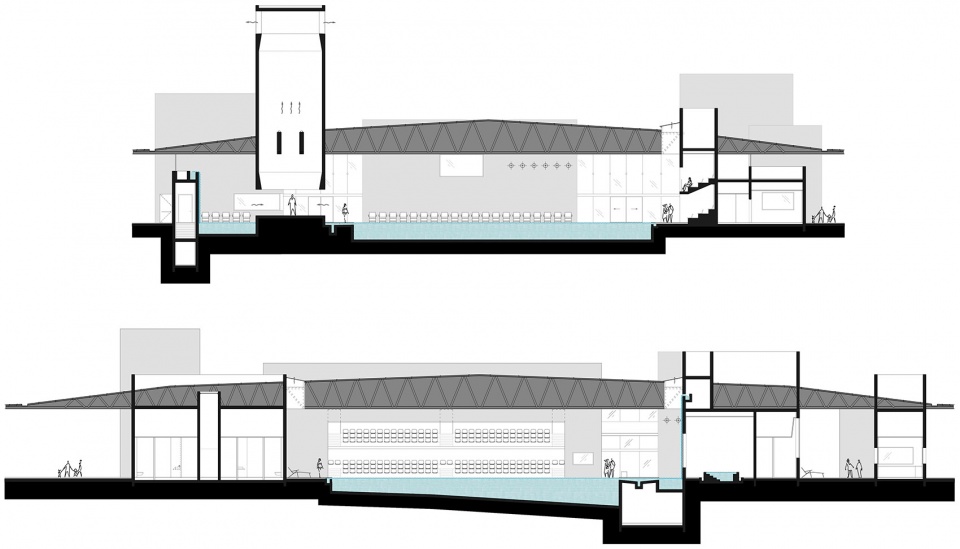Arava Aquatic Sport Center Zait Lev Architects