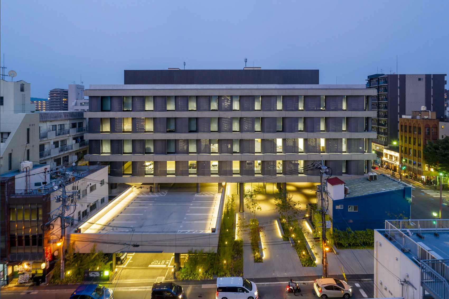 sdk kumamoto building japan by nikken sekkei
