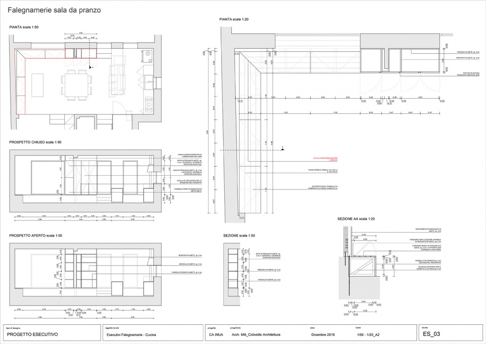 CA INUA Ciclostile Architettura