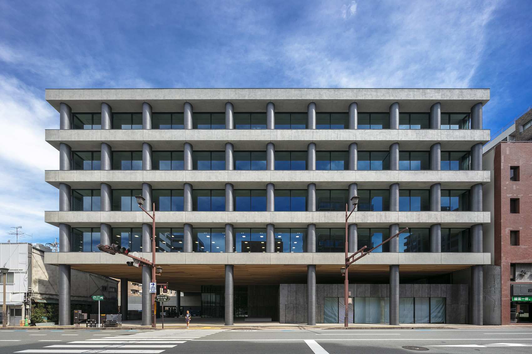 sdk kumamoto building japan by nikken sekkei